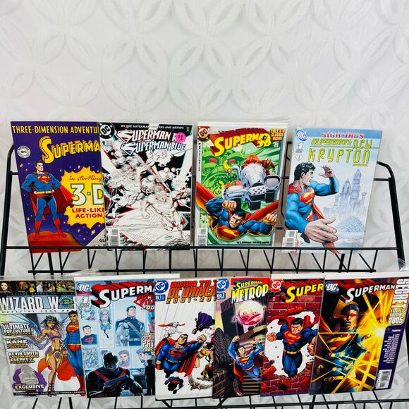 Superman One shot lot 3D Secret Files Origins Metropolis - Picture 1 of 7